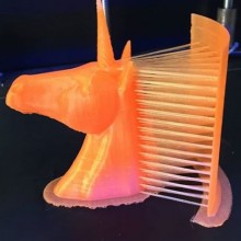 3D Printing-Unicorn-PLA Filament Fluorescent Orange