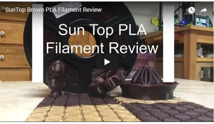 PLA Filament Review(Video)