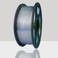 1.75mm PETG Filament Clear Color for 3D Printers, Rohs Compliance,1kg Spool, Dimensional Accuracy +/- 0.03 mm