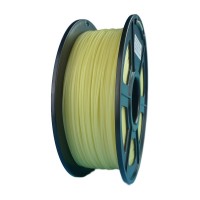 Glow in the Dark Yellow 3D Printing Filament 1.75mm for 3D Printers, Rohs Compliance,1kg Spool, Dimensional Accuracy +/- 0.03 mm