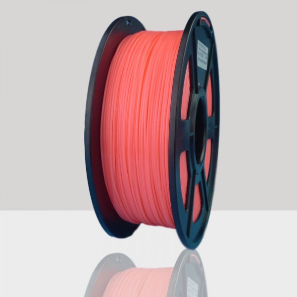 1.75mm PLA Filament Fluorescent Orange for 3D Printers, Rohs Compliance,1kg Spool, Dimensional Accuracy +/- 0.03 mm