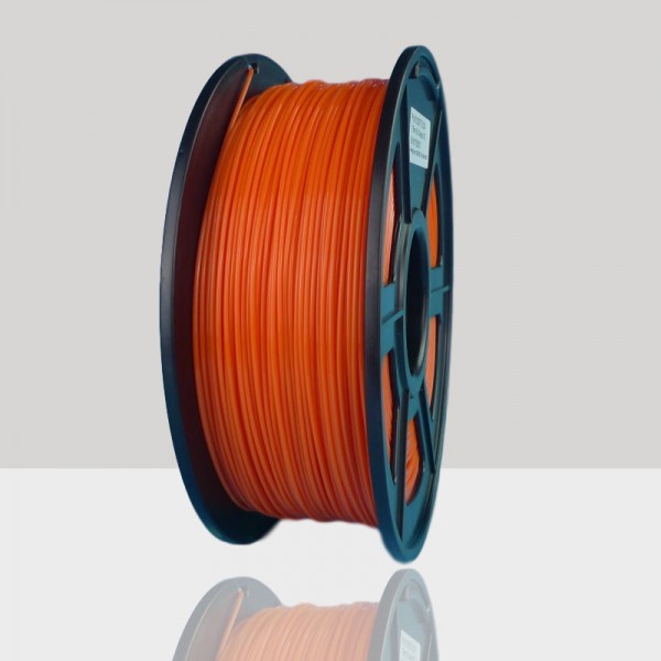 1.75mm PLA Filament Orange for 3D Printers, Rohs Compliance,1kg Spool, Dimensional Accuracy +/- 0.03 mm