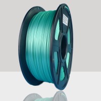 1.75mm Silk Like PLA Filament Green for 3D Printers, Rohs Compliance,1kg Spool, Dimensional Accuracy +/- 0.03 mm
