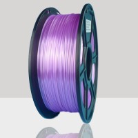 1.75mm Silk Like PLA Filament Purple for 3D Printers, Rohs Compliance,1kg Spool, Dimensional Accuracy +/- 0.03 mm