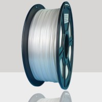 1.75mm Silk Like PLA Filament White for 3D Printers, Rohs Compliance,1kg Spool, Dimensional Accuracy +/- 0.03 mm