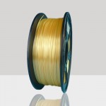 1.75mm Silk Like PLA Filament Yellow for 3D Printers, Rohs Compliance,1kg Spool, Dimensional Accuracy +/- 0.03 mm