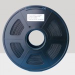 1.75mm ABS Filament Black for 3D Printers, Rohs Compliance,1kg Spool, Dimensional Accuracy +/- 0.03 mm