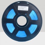 1.75mm Silk Like PLA Filament Blue for 3D Printers, Rohs Compliance,1kg Spool, Dimensional Accuracy +/- 0.03 mm