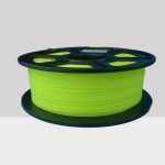 1.75mm PLA Filament Fluorescent Yellow for 3D Printers, Rohs Compliance,1kg Spool, Dimensional Accuracy +/- 0.03 mm