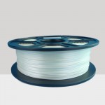 Glow in the Dark Silver White 3D Printing Filament 1.75mm for 3D Printers, Rohs Compliance,1kg Spool, Dimensional Accuracy +/- 0.03 mm