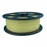 Glow in the Dark Yellow 3D Printing Filament 1.75mm for 3D Printers, Rohs Compliance,1kg Spool, Dimensional Accuracy +/- 0.03 mm