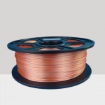1.75mm Silk Like PLA Filament Orange for 3D Printers, Rohs Compliance,1kg Spool, Dimensional Accuracy +/- 0.03 mm