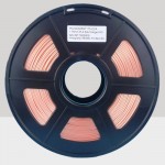 1.75mm Silk Like PLA Filament Orange for 3D Printers, Rohs Compliance,1kg Spool, Dimensional Accuracy +/- 0.03 mm