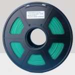 1.75mm ABS Filament Green for 3D Printers, Rohs Compliance,1kg Spool, Dimensional Accuracy +/- 0.03 mm