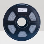1.75mm PLA Filament Light Grey for 3D Printers, Rohs Compliance,1kg Spool, Dimensional Accuracy +/- 0.03 mm