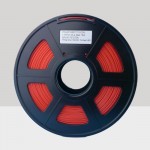 3mm PLA Filament Red for 3D Printers, Rohs Compliance,1kg Spool, Dimensional Accuracy +/- 0.03 mm