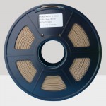 1KG Wood Filament 1.75mm for 3D Printers, Rohs Compliance,1kg Spool, Dimensional Accuracy +/- 0.03 mm