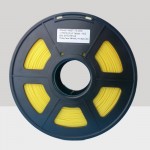 1.75mm PLA Filament Yellow for 3D Printers, Rohs Compliance,1kg Spool, Dimensional Accuracy +/- 0.03 mm