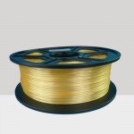 1.75mm Silk Like PLA Filament Yellow for 3D Printers, Rohs Compliance,1kg Spool, Dimensional Accuracy +/- 0.03 mm